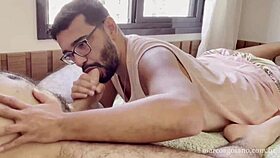 marcos goiano shows off his huge hairy monster cock in hardcore gay action