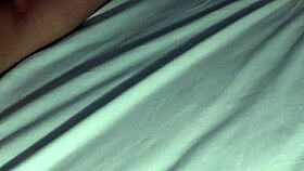 Relaxing massage session with my wife at home