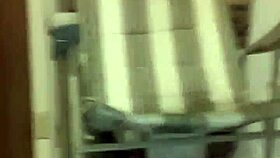 Shannon, a brunette amateur, uses toys to squirt all over the chair in homemade solo play