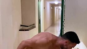 This Hot Muscle Guy Is Walking Naked On Barcelona Streets! 😍