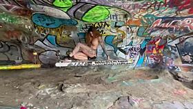 Intense Blowjob And Fun In Cave With Felicity Feline