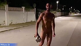 This Hot Muscle Guy Is Walking Naked On Barcelona Streets! 😍
