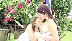 Petite Lesbian Selina 18 Loving Teen Licking Pussy 😍