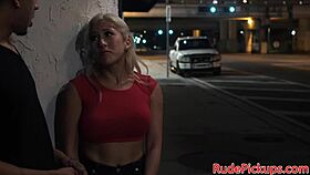 Stranded Babe Roughly Pounded By Stranger In Public Outdoor Domination