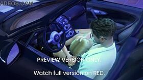 Art professor teaches student in anime