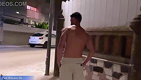 This Hot Muscle Guy Is Walking Naked On Barcelona Streets! 😍