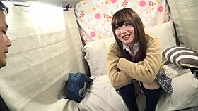 Beautiful jk helps virgin masturbate part 2