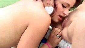 Petite Lesbian Selina 18 Loving Teen Licking Pussy 😍