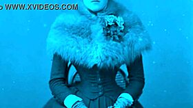 Victorian secrets with blowjob and hairy pussy