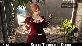 Detailed Demo Of Sex Of Thrones Featuring Mature Nude Scenes And Game Elements