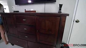 teen sister fucks to avoid disturbance maya wolfe!