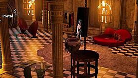 Let's Play Devils Mansion With Toys And Shaved Pussies!