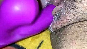 hot milf fucks herself in solo session