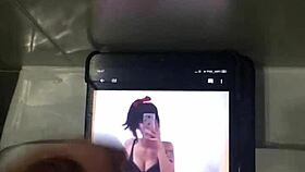 Cum Tribute for Hot Argentinian Fan