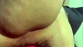 Kailia Star enjoys solo fun with toys in her homemade session