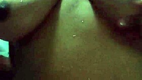 katy katie stepmother takes a hot long shower, her booty so soft it jiggles.