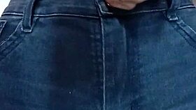 playing with a belt on pussy and spanking.