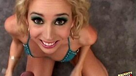 Blonde's Unsatisfied Craving Leads to Intense Anal Passion