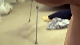 My BBW Girlfriend Gets a Huge Cumshot in This Interracial Scene.