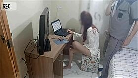 Why does the young girl alone at home invite the horny maintenance man?