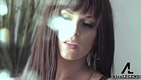 fat dick alex legend pounds big booty babe kiara edwards with dirty talk, cum on tits, ass lick, and facial