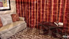 sean michaels finishes on maxine x’s tongue after wild ride