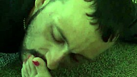 Can You Handle This Sweaty Foot Worship?