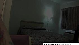 Sexy Tabitha James Alone With Her Camera Masturbating Pussy And Ass