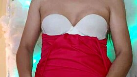 i met this hot transsexual in red and couldn't resist