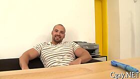 I couldn't believe the homo porn with intense anal drilling... it was so wild!