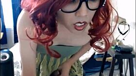 This Hot Shemale Is Orgasming Live On Webcam 😍