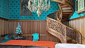 preview of royal massage with agarabas licking shaved pussy and blowjob