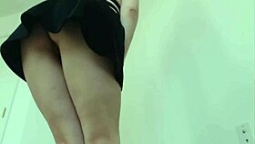 Intense Sexy Tease Plays with Dildo on Her Ass