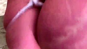 horny step sis does dp with toys in shower