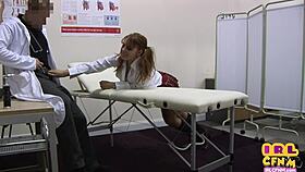 Can This College Slut Handle 3way At Infirmary?