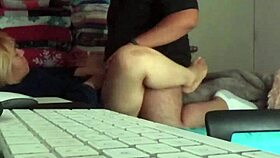 Wow, hidden camera catches me fucking my big-ass mother-in-law Latina riding secretly!