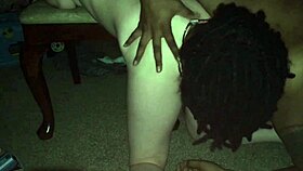 Eating Her Peach Like Groceries!