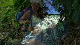 Viviane Araujo, the Brazilian brunette, shows off her ass in ultra HD