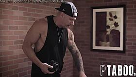 lena paul gets bent over for doggystyle with big tits