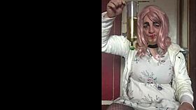 i'm a bisexual crossdresser eager to swallow for free while being filmed with another man.