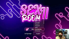 sexroom2 live play part 1, playing clicker game sequel, audio interrupted