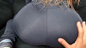 brenda loyola gets fucked hard on all fours before gym