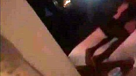 Ebony couple gets down with intense doggystyle action