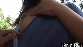 Is that shemale rod ready for a hardcore blowjob?