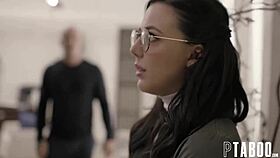 Whitney wright receives cumshot on big tits