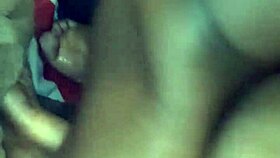Interracial pleasures explored by a hotwife and African American stud