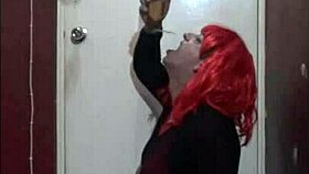 bisexual crossdressing mark wright wants to try another man's piss while swallowing his own