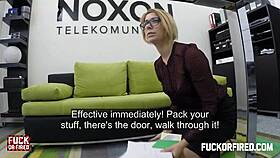 can i make up for my office mistakes with a quick blonde blowjob?