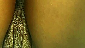 the huge dildo couldn't satisfy her, so she craved a real monster cock