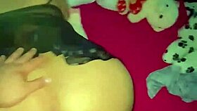 Sexy massage with big tits and ass in doggy style.